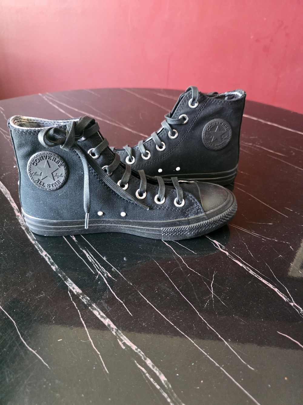 Converse Black Box with White Label